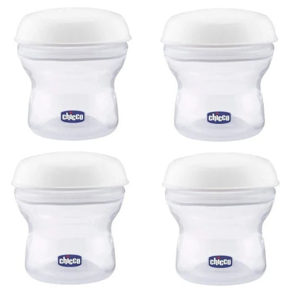 CHICCO δοχεία γάλακτος 4 x 150 ml + θηλή με καπάκι – φωτογραφία προϊόντος 5
