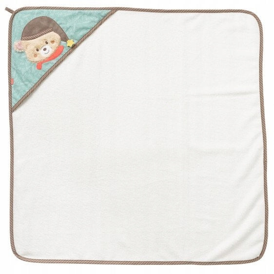 FEHN cotton towel.pampers with hood