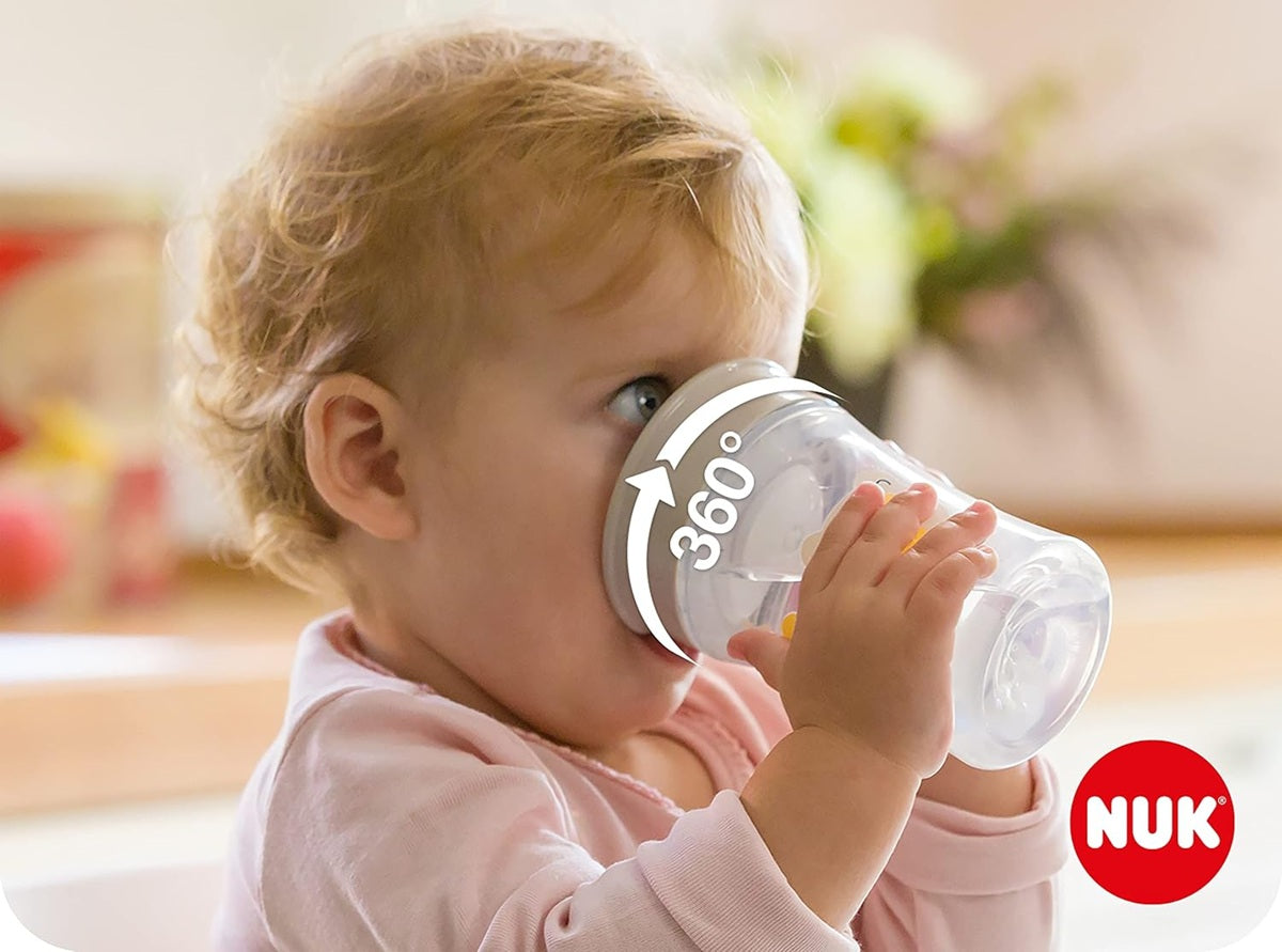 NUK Magic Cup Trinklernbecher mit 360°-Mundstück, 230 ml, ab 8 Monaten – Produktfoto 3