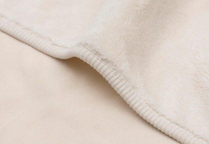 JOLLEIN Basic kocyk Jersey/Sherpa 75x100 cm Oatmeal – zdjęcie 4