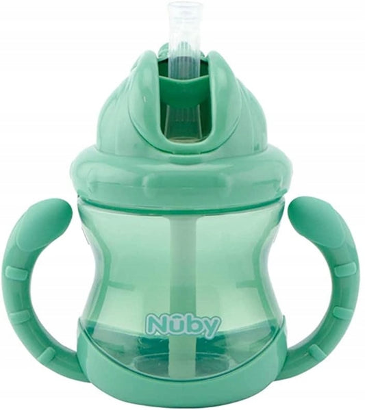 NUBY ποτηράκι με καλαμάκι 12 m+ 270 ml