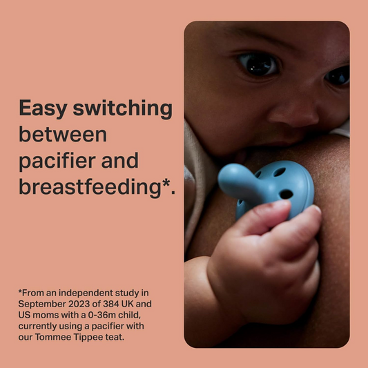 TOMMEE TIPPEE Breast Like soothers x4