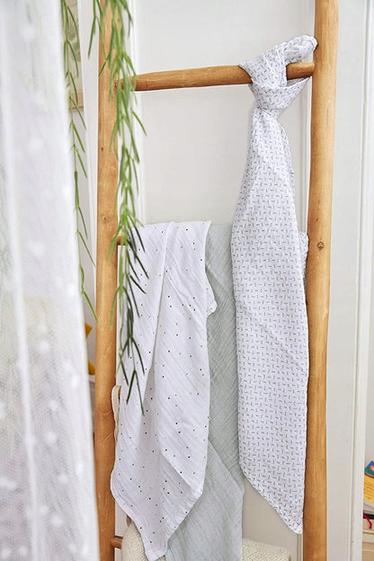 LASSIG bambusové ZAVINOVAČKY 120x120 velryba