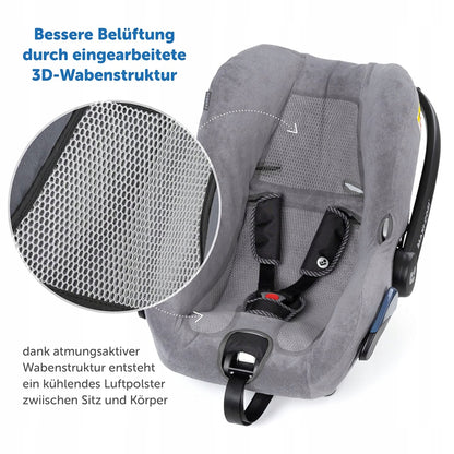 ZAMBOOSummer cover for Maxi-Cosi Citi car seatgreynew condition