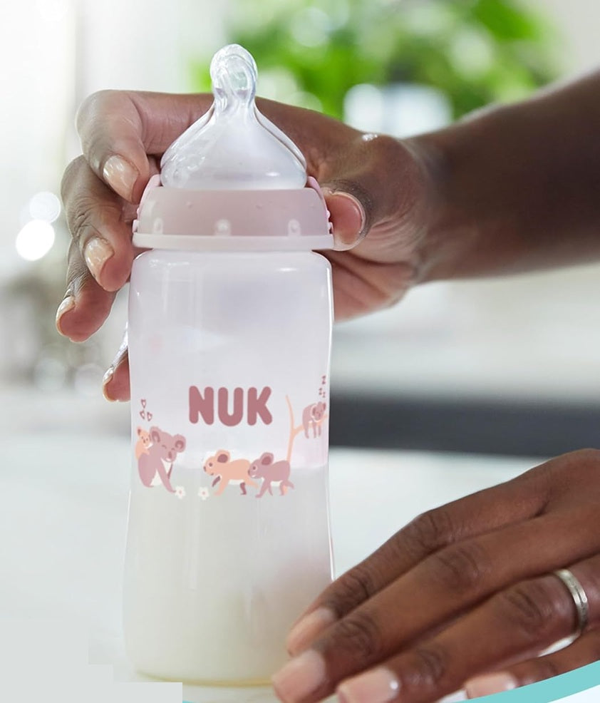 NUK First Choice σετ 3x μπιμπερό 300 ml θηλή M 3 m+ KOALA – φωτογραφία προϊόντος 4