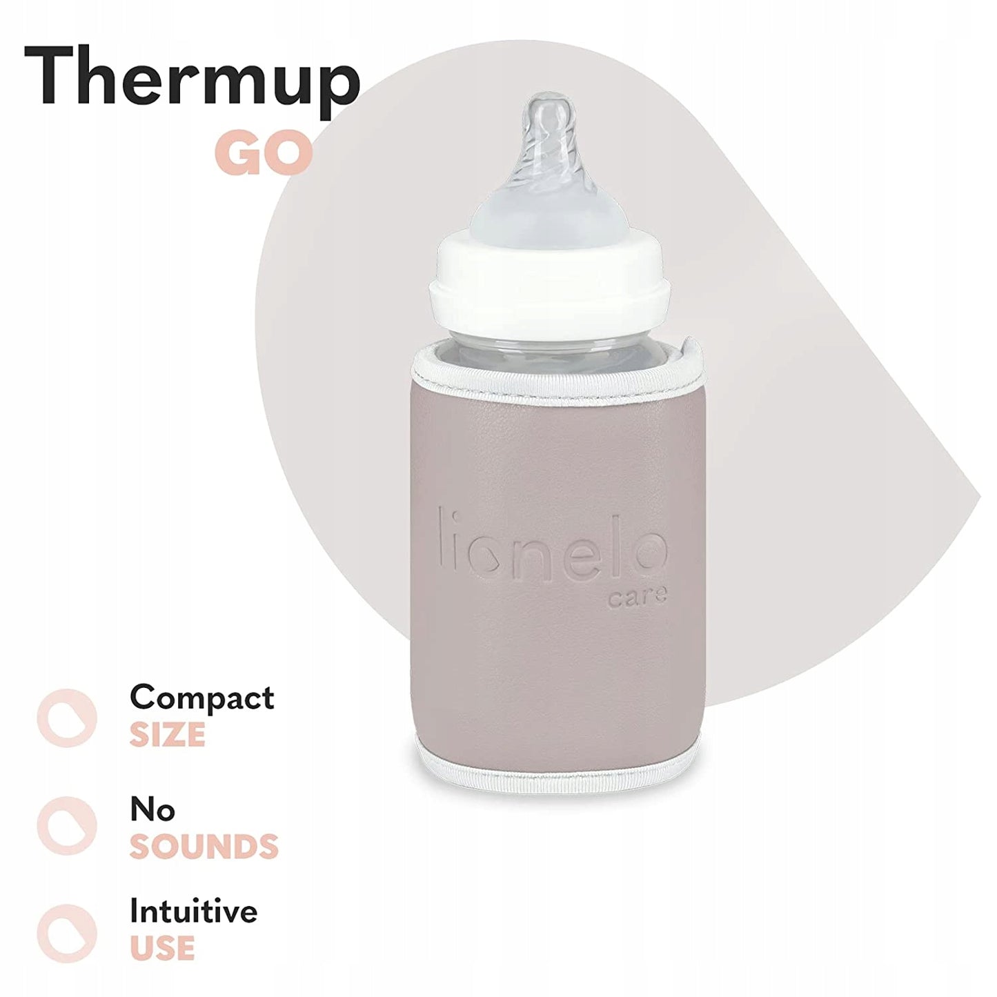 LIONELO Thermup GO TRAVEL bottle warmer