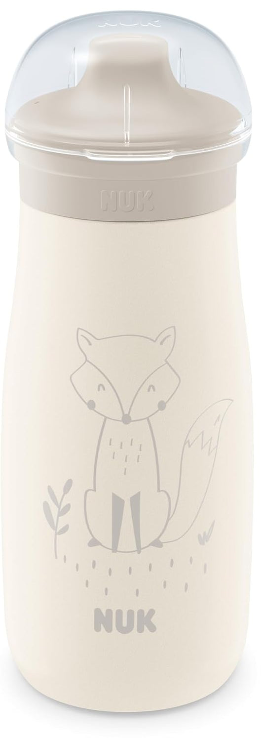 NUK Mini-Me Sip stainless steel bottle with a hard spout, 300 ml, 9m+ FOX – product image 2
