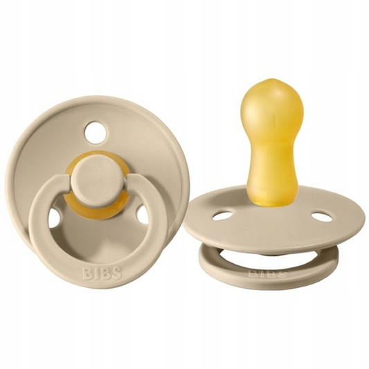 BIBS COLOUR pacifiers 2-pack natural rubber 6+ months