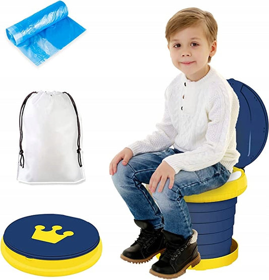 TOILETPOTJE VOOR OP REIS opvouwbaar krukje KORONA