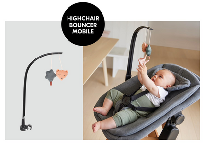 HAUCK oblouk s hračkami na lehátko HIGHCHAIR BOUNCER