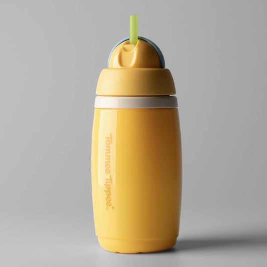 TOMMEE TIPPEE Active Straw Cup hrnek s brčkem a lahvička 266 ml 12 m+