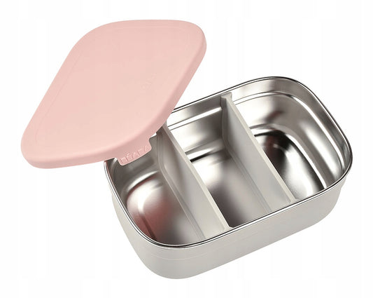 BEABA stainless steel lunchbox 760 ml with compartments
