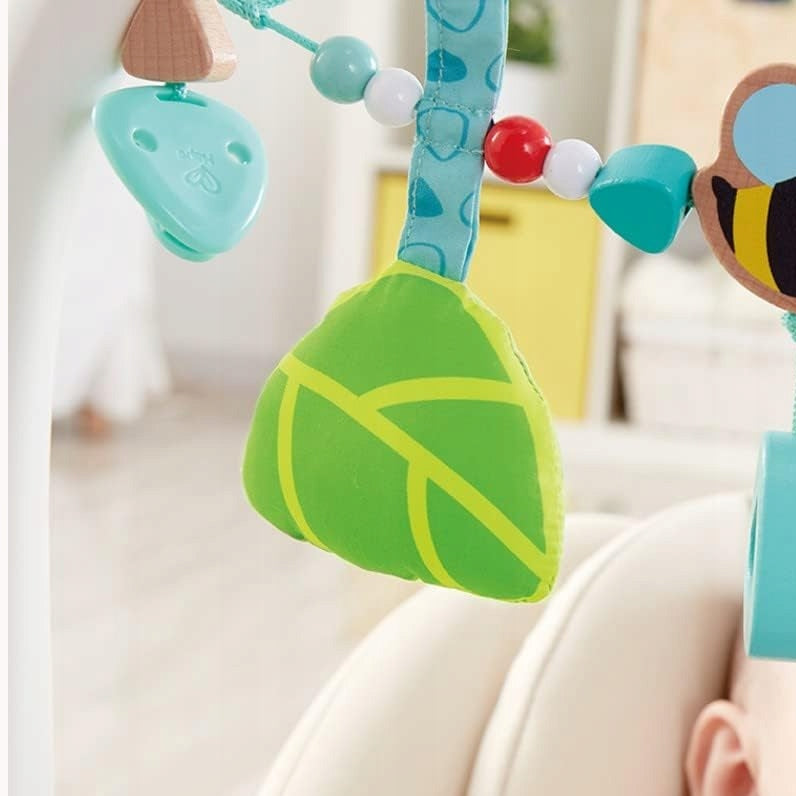 HAPE BumblebeePram toy chainage 0 +multicolouredwidth 39.5 cmmaterials wood, plastic, fabricfree of harmful