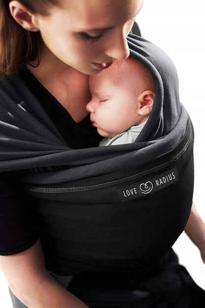 LOVE RADIUS stretchy babywearing wrap