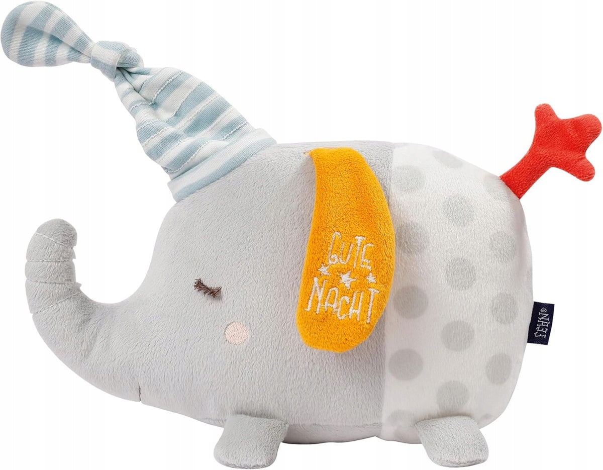FEHN elephant cuddly toy with night light