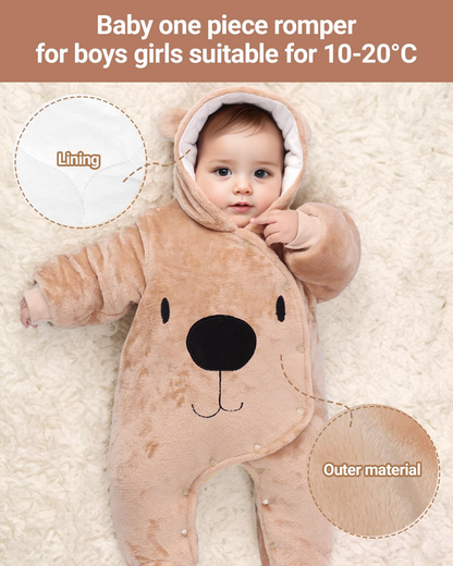 JIAMY winter hooded snowsuit 6-9 months
