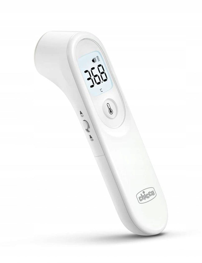 CHICCO YT-1 non-contact forehead thermometer with LCD display + case
