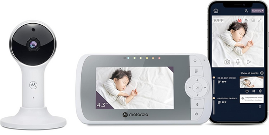 MOTOROLA VM64 Connect elektronická chůvička 4,3"