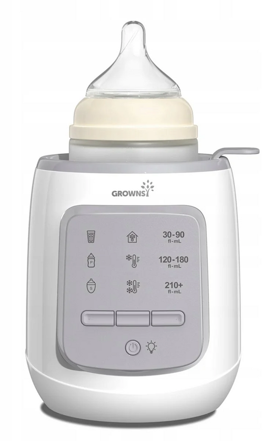 GROWNSY 9-in-1 flessen- en potjesverwarmer met verlichting