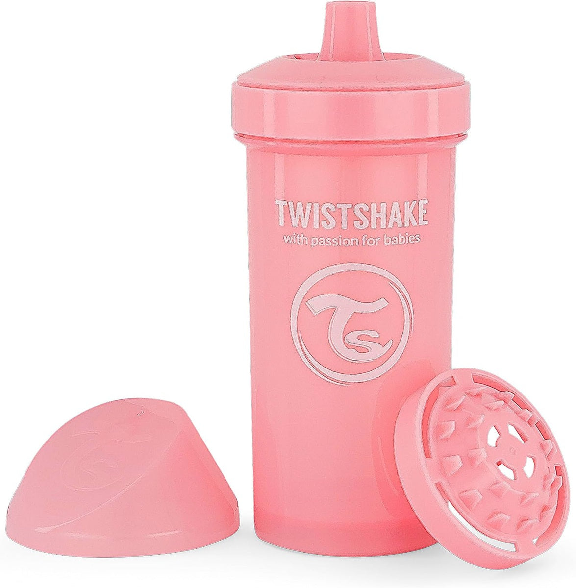 TWISTSHAKE Kid Cup non-spill cup with spout and blender 360 ml 12 m+