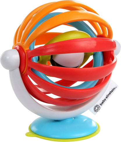BABY EINSTEIN Sticky Spinner παιχνίδι με κουδουνίστρα και βεντούζα 3+ μηνών