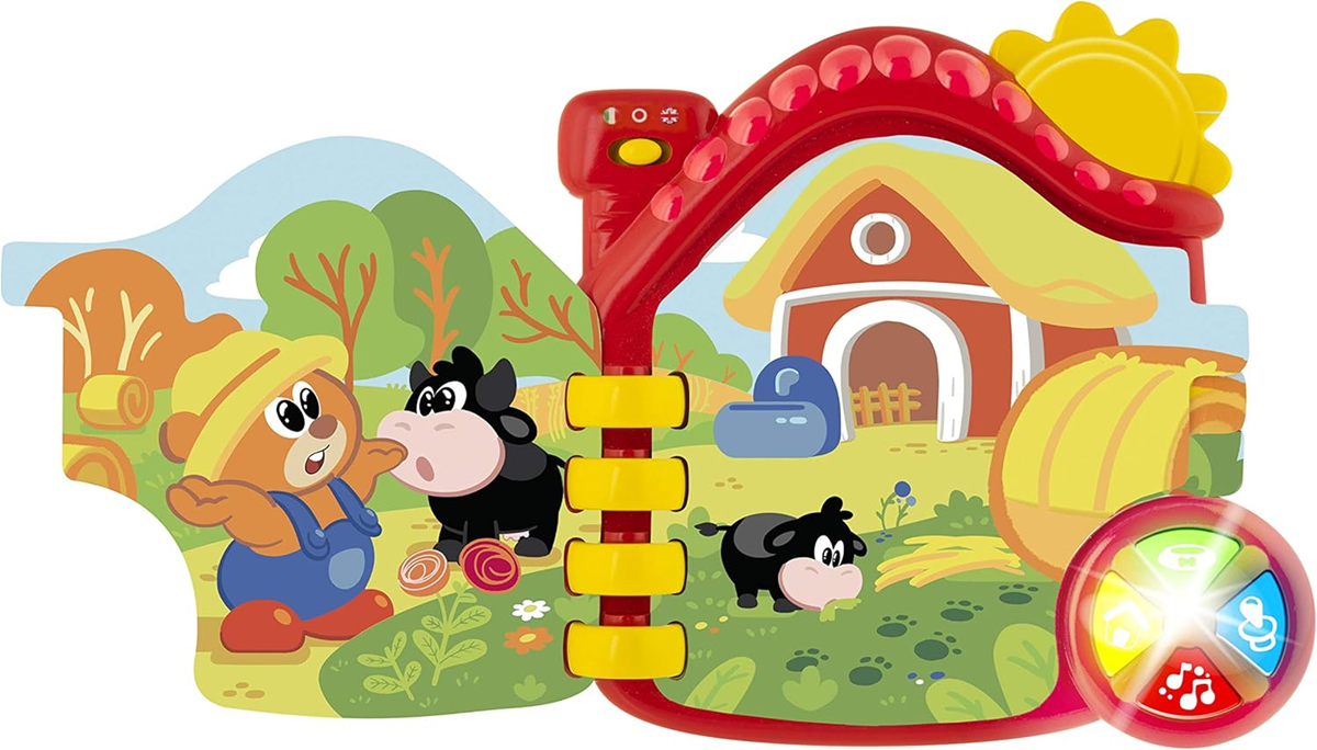 CHICCO Farm electronic educational book in English and Italian