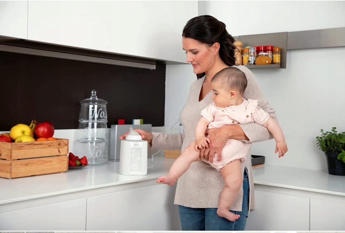 CHICCO Home digital bottle and jar warmer and steriliser 2in1