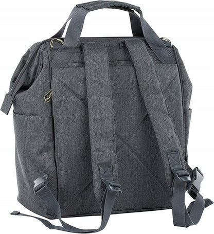 LASSIG Goldie diaper backpack and accessories