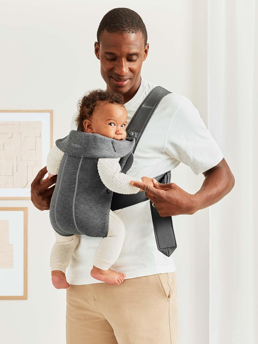 BABYBJORN MINI 3D Jersey ergonomic baby carrier 3–11 kg