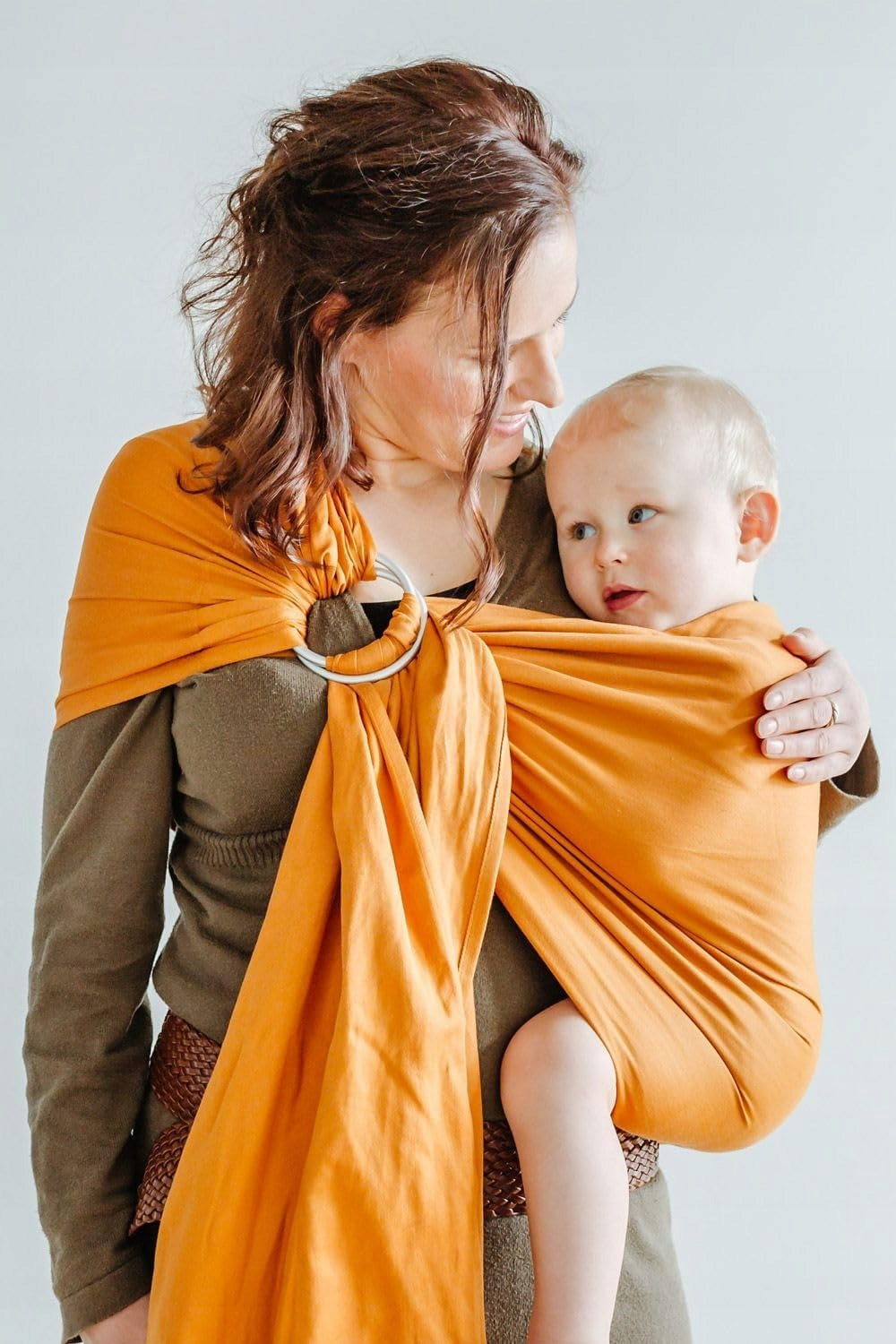 SHABANY ring sling for carrying a baby