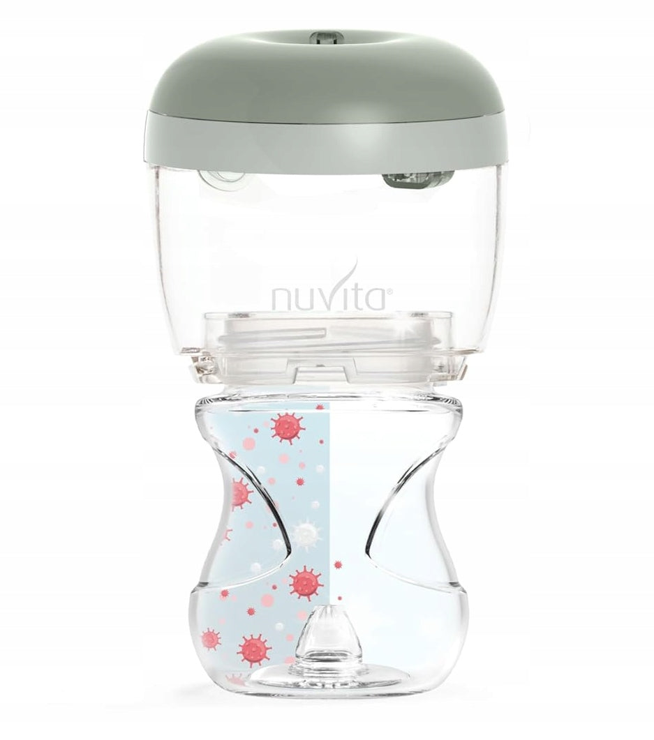NUVITA MellyPlus 2 handheld UV sterilizer for bottle nipples, 2 minutes