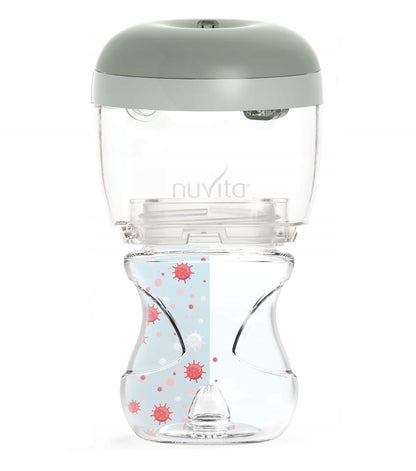 NUVITA MellyPlus 2 handheld UV sterilizer for bottle nipples, 2 minutes
