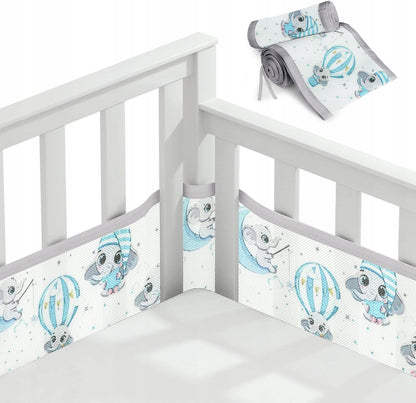 Nestchenschutz für das Babybett NETZ 340x30 + 160x30