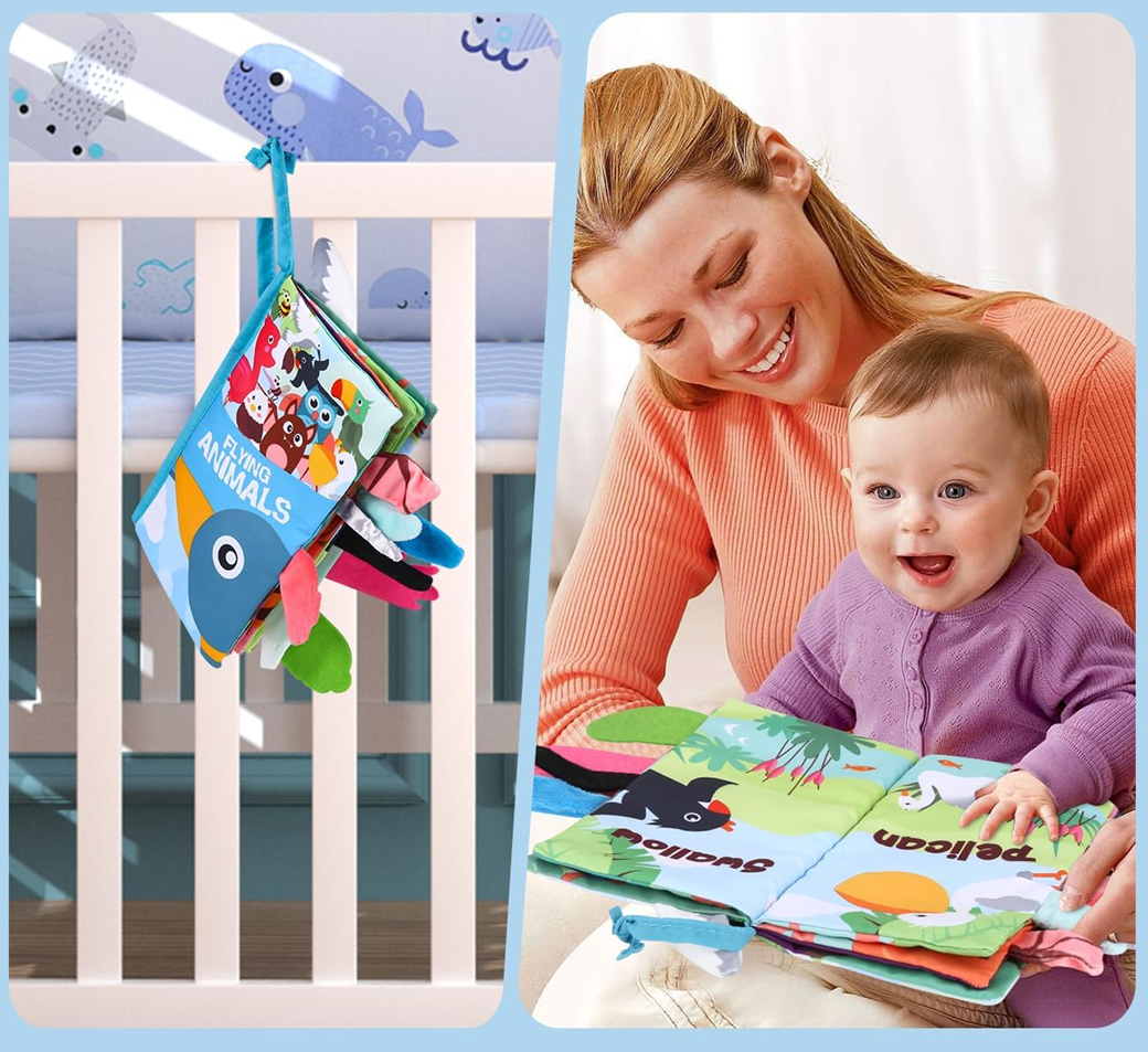 ZAWAER Flying Animals sensory book, pendant