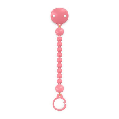 SUAVINEX Colour Essence silicone pacifier clip with clasp