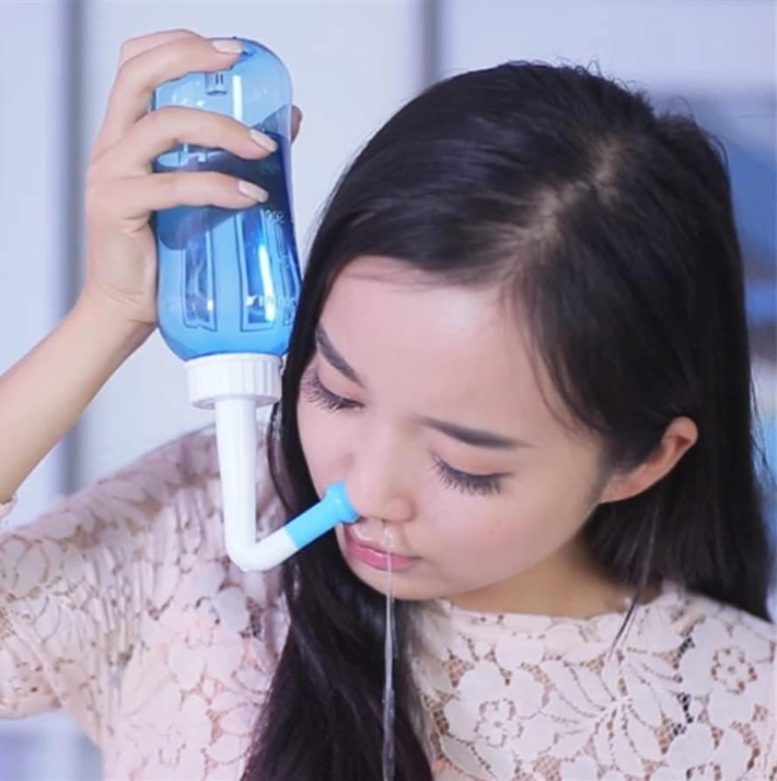 WATERPULSE Nasal 300 Nasendusche für Kinder und Erwachsene, 2 Aufsätze, 300 ml – Produktbild 5