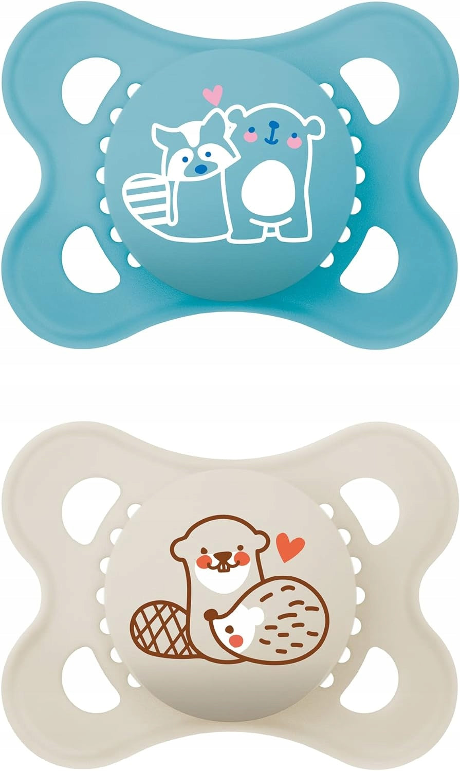 MAM ORIGINAL PURE pacifier x2 0–6m