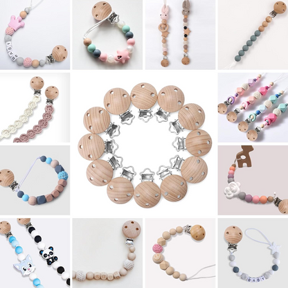 KIGNIOTE clips for pacifier chain