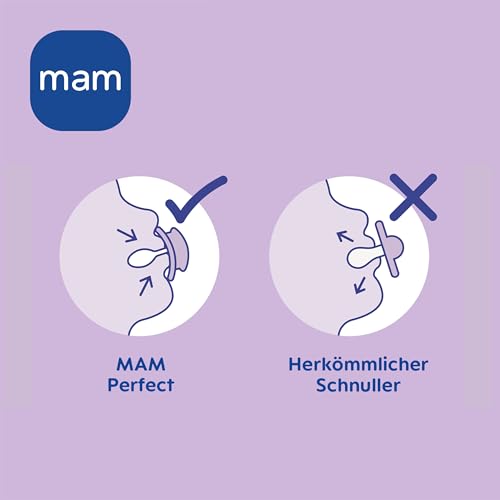 MAM Perfect Day & Night silikonový dudlík 0-6m x4 SVÍTÍCÍ