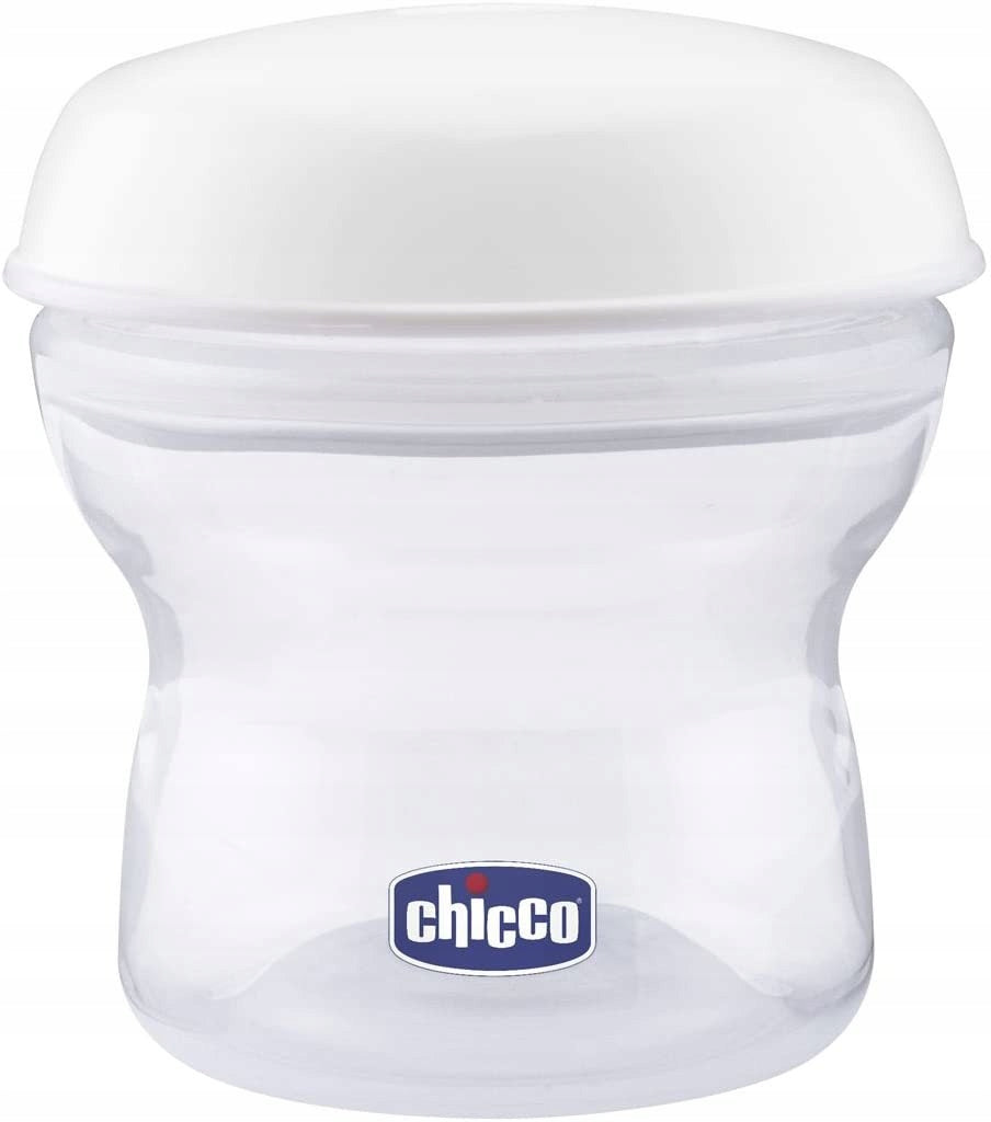 CHICCO δοχεία γάλακτος 4 x 150 ml + θηλή με καπάκι – φωτογραφία προϊόντος 3