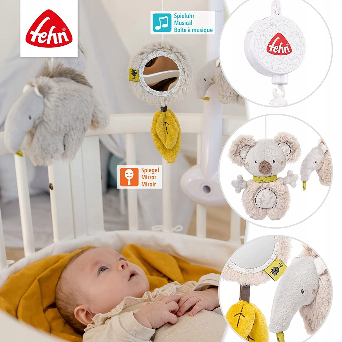 FEHN Australia crib mobile