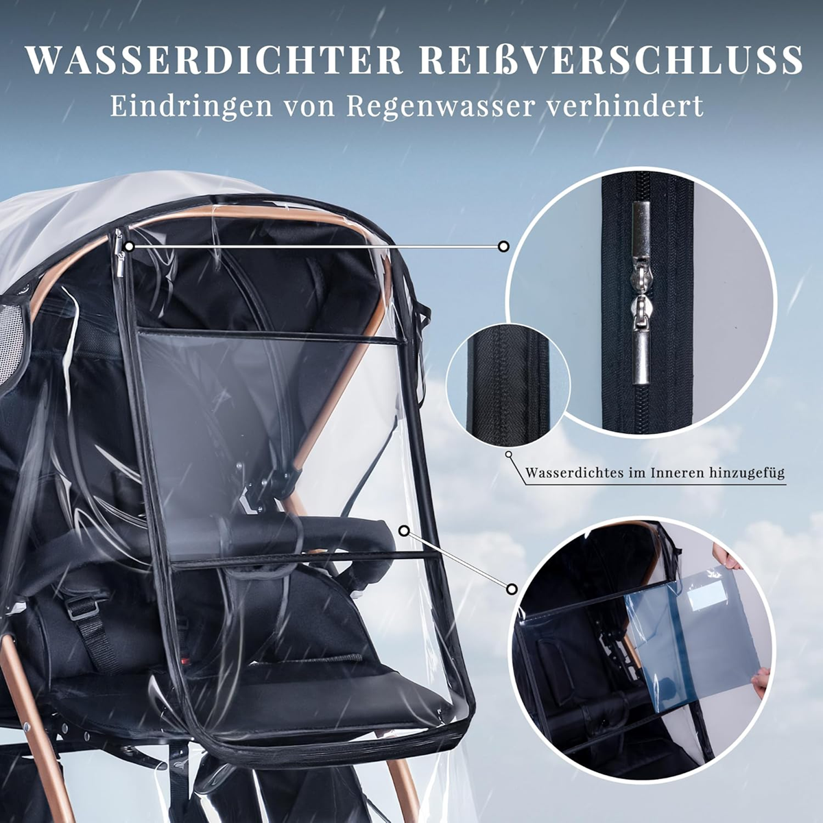 BEMECE rain cover