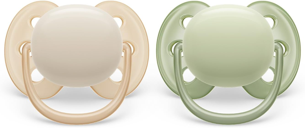 PHILIPS AVENT Ultra Soft dudlíky x 2 0-6 měsíců