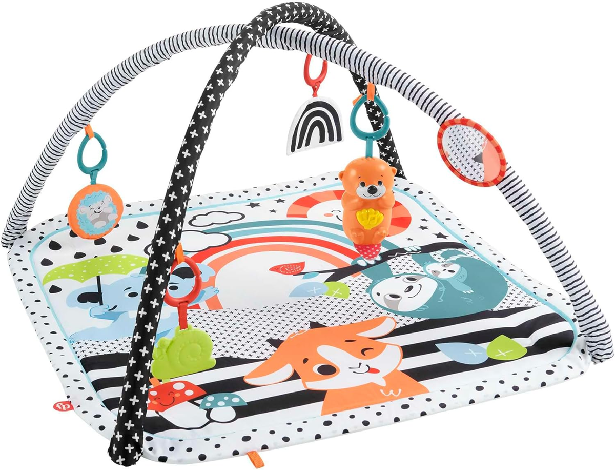FISHER-PRICE εκπαιδευτικό χαλάκι 3 σε 1 + παιχνίδια