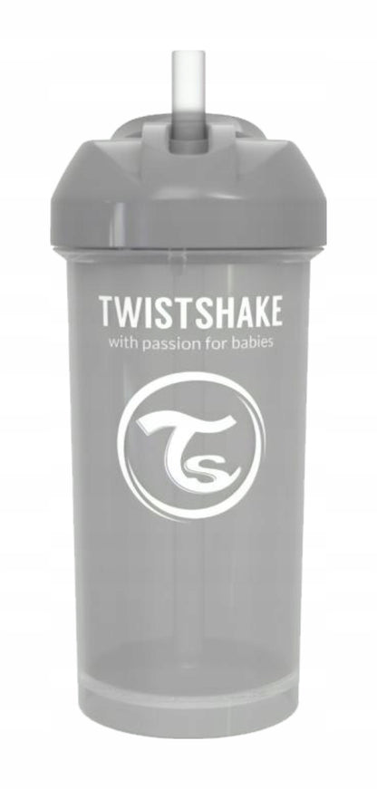 TWISTSHAKE Straw Cup netekoucí hrnek se slámkou 360 ml 6 m+