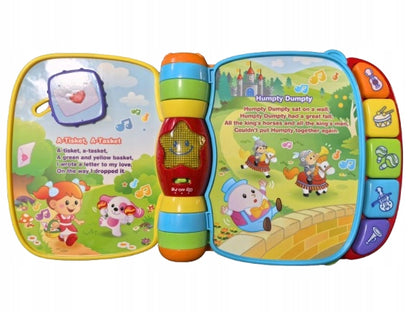 VTECH Rhymes Book elektronická vzdělávací knížka ANGLICKÝ JAZYK