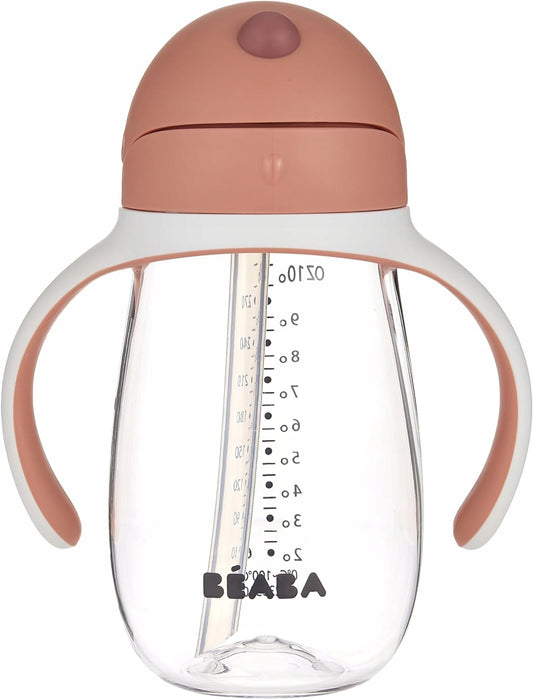 BEABA tazza antigoccia con cannuccia 300 ml