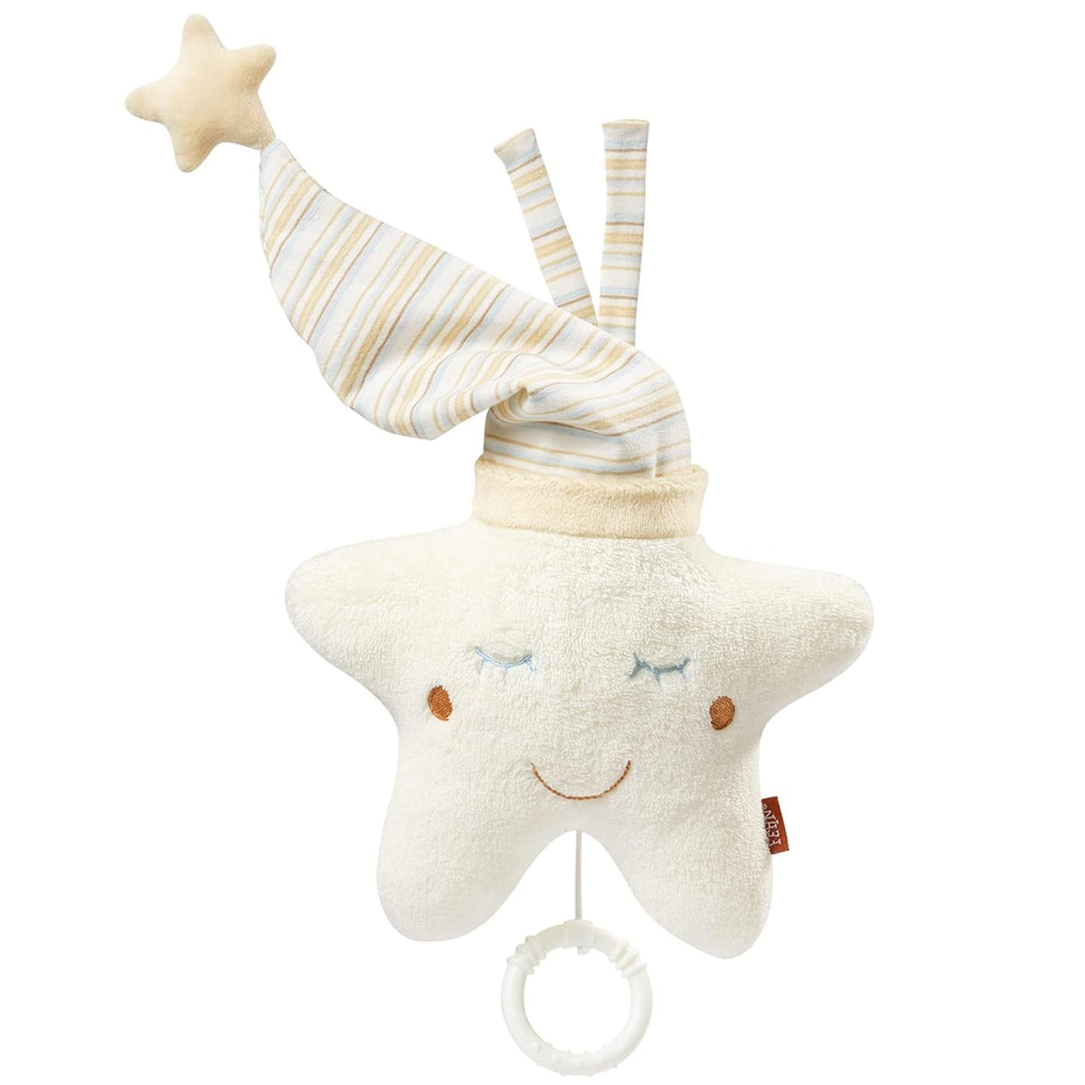 Fehn BabyLOVE hvězdička s hracím strojkem 22 cm