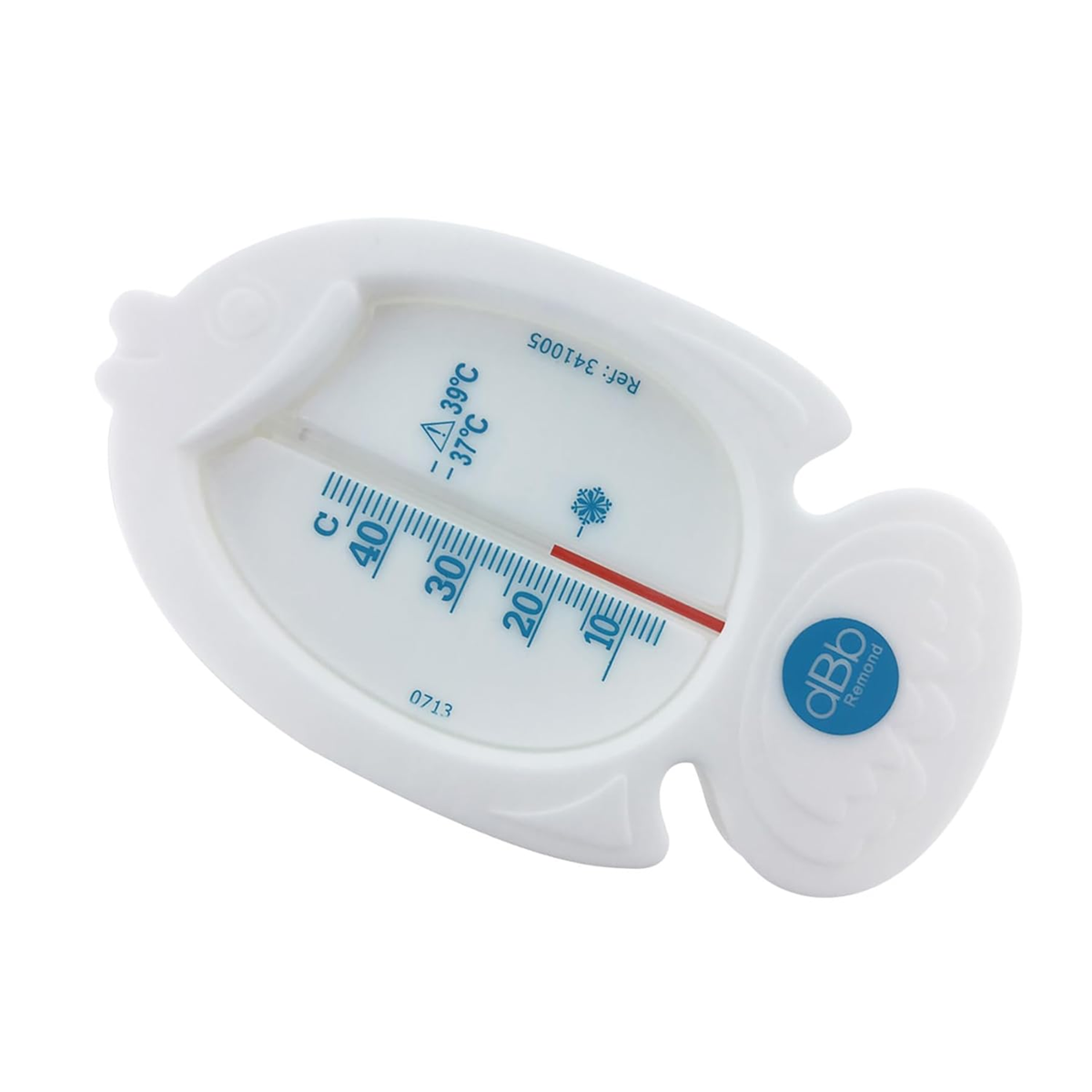 dBd Redmondbath thermometer with fish motifage 4 m+colour whitewidth 7.5 cm, length 12.7 cm, thickness 1.3