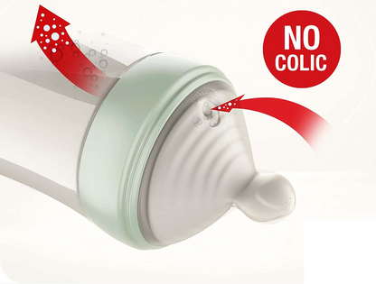 NUK Nature Sense bottle and nipple set